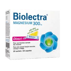 BIOLECTRA MAGNESI SAQ 300 DIRECT X 20 PÓ SOL ORAL SAQ