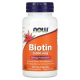 Now Biotina 5000mcg 60 Veg Cáps