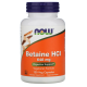 Now Betaine Hcl 648mg 120 Veg Cáps