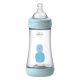 Chicco Biberão Perfect 5 Medium 2M+ Silicone Azul 240ml