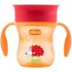 Chicco Perfect Cup Copo de Refeição 360º 12m+ 200ml Laranja