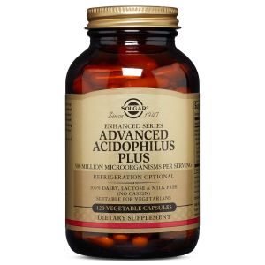 SOLGAR ADVANCED ACIDOPHILUS PLUS 120VCAP