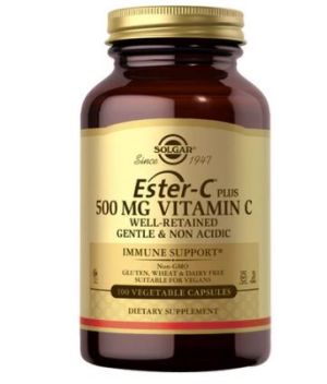 SOLGAR ESTER C PLUS 500MG VIT.C 100VCÁPS