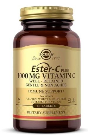 SOLGAR ESTER C PLUS 1000MG VIT.C 60 TABS
