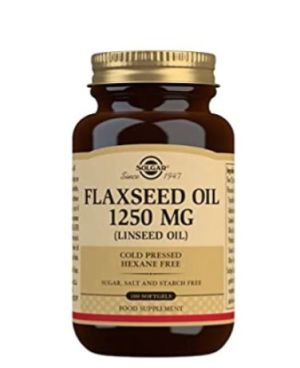 SOLGAR FLAXSEED OIL 1250 MG 100 SOFTGELS