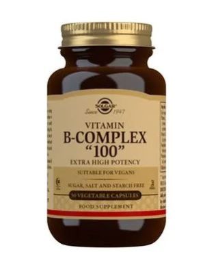 SOLGAR COMPLEXO B VITAMINAS 50MG X 50 CAPS