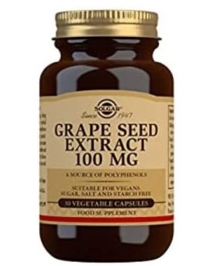SOLGAR GRAPE SEED EXTRACT 100MG 30 VCÁPS
