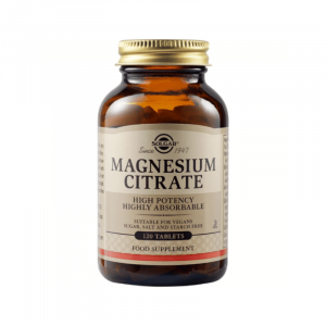 Solgar Citrato de Magnésio 120 Comprimidos