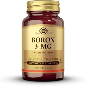 SOLGAR BORON 3 MG 100 VEGETABLE CÁPSULES