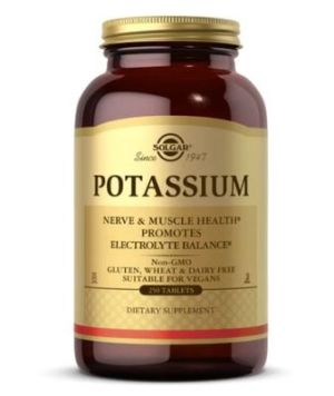 SOLGAR POTASSIUM 99 MG 100 TABS