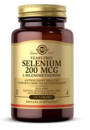 SOLGAR SELENIUM 200MCG 50 TABLETS