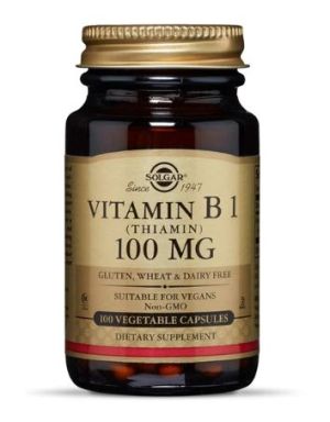 SOLGAR VIT.B-1 100MG 100VCAPS.