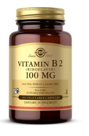SOLGAR VIT.B-2 100MG 100VCÁPS