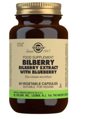 SOLGAR S.F.P.BILBERRY EXTRACT 60 VCÁPS