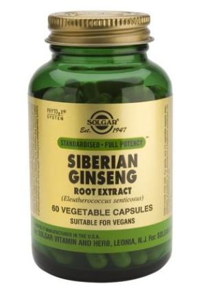 SOLGAR S.F.P.SIBERIAN GINSENG ROOT 60 VC