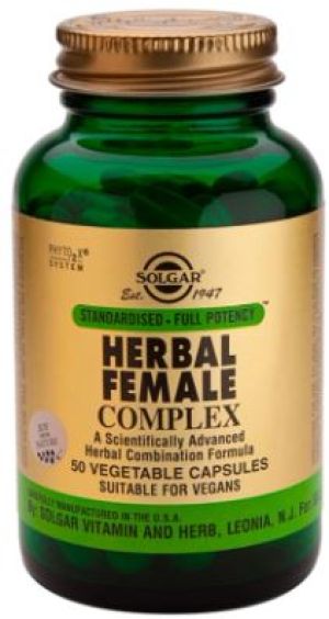 SOLGAR S.F.P.HERBAL FEMALE COMPLEX 50 VG