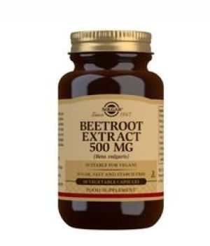 SOLGAR BEETROOT EXTRACT 500MG 90 VEGCÁPS