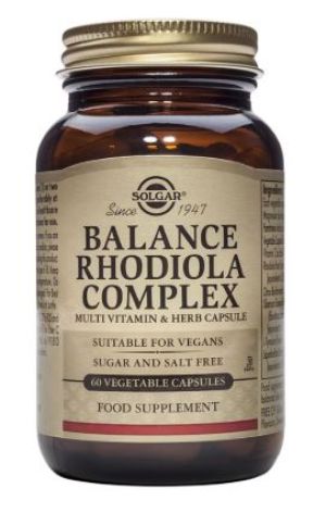 SOLGAR BALANCE RHODIOLA COMPLEX 60VCÁPS