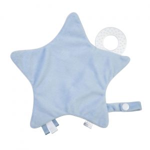 Saro Estrela de Papel Crocante Azul