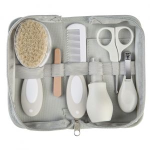 Saro Necessaire de Higiene para Bebé Cinzento