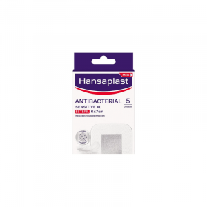 Hansaplast Sensitive XL 6x7cm 5 Unidades