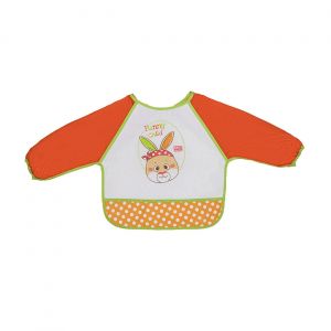 Saro Babete com Mangas e Bolsa em Tecido