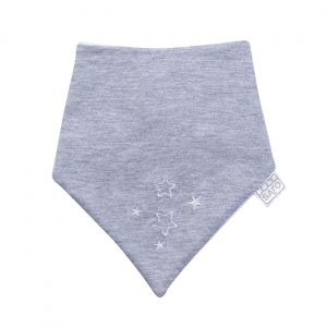 Saro Babete Mini Baby Foulard Party Cinzenta