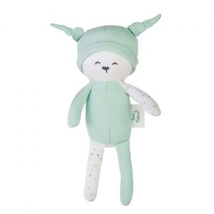 Saro Peluche Organic Friend Hortelã
