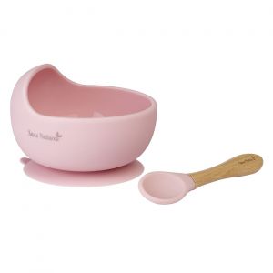 Saro Set de Alimentação Wave Rosa