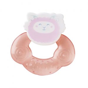 Saro Mordedor de Água Animais Fresquinhos Rosa