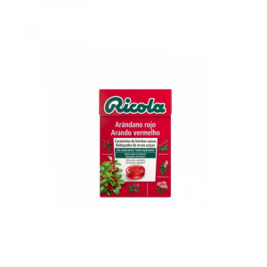 Ricola Rebuc.50g S.Açúcar Arando Vermelh