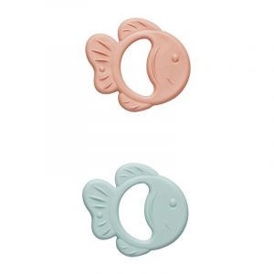 Saro Mordedor de Borracha Peixinhos x 2 unid.