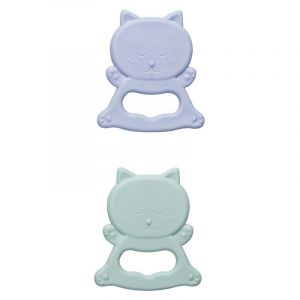 Saro Mordedor de Borracha Gatinhos x 2 unid.