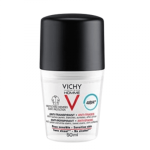 Vichy Homem Desodorizante Roll-On Antimanchas 48h 50ml