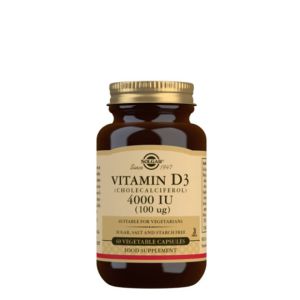 SOLGAR VIT.D3 4000IU 60 VEGCÁPS