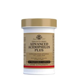 SOLGAR ADVANCED ACIDOPHILUS PLUS 120VCAP