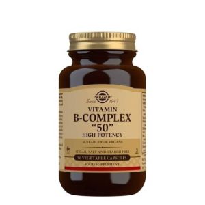 SOLGAR COMPLEXO B VITAMINAS 50MG X 50 CAPS