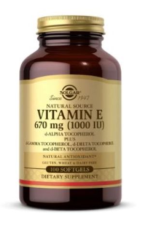 SOLGAR VIT.E 1000IU MIXED 100 SOFTGELS