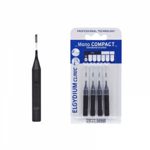 Elgydium Clinic Escovilhões Mono Compact Preto 0,6mm
