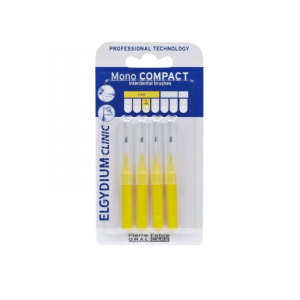 Elgydium Clinic Escovilhões Mono Compact Amarelo 1,0mm