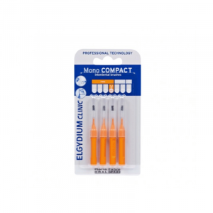 Elgydium Clinic Escovilhões Mono Compact Laranja 1,2mm 