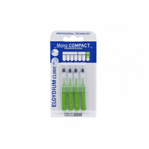 Elgydium Clinic Escovilhões Mono Compact Verde 2,2mm 