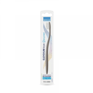 Elgydium Medium Style Recycled Escova De Dentes 