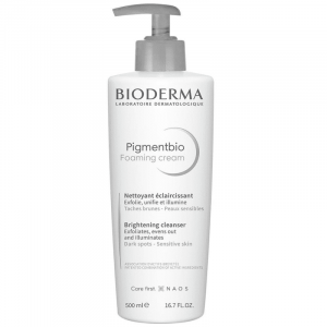 Bioderma Pigmentbio Foaming Cream Creme de Limpeza Anti-Manchas Escuras 500ml 