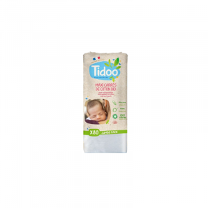 Tidoo Eco Quadrados Maxi Bebé 80 Uni.