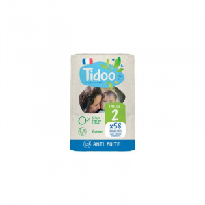 Tidoo Eco Fralda Tam. 2 (3-6kg) X58
