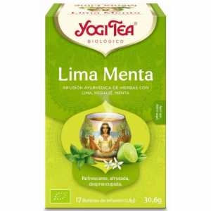 Yogi Tea Bio Lima e Hortelã 17 Saquetas 