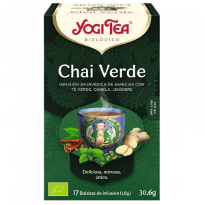 Yogi Tea Bio Verde Infusão Chai 17 Saquetas