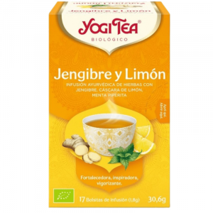 Yogi Tea Gengibre Limão 17 Saquetas