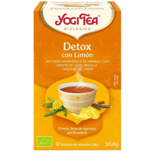 Yogi Tea Detox e Limão Bio 17 Saquetas